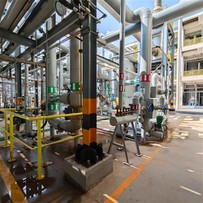 소스 가성소다 공장